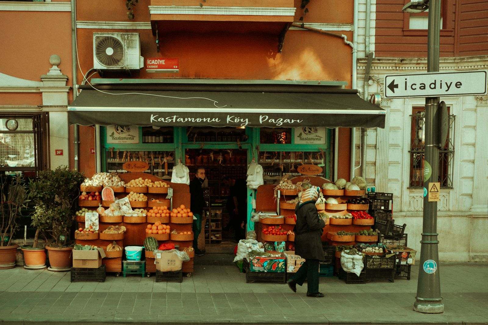 Le magasin de nourriture Bourgogne